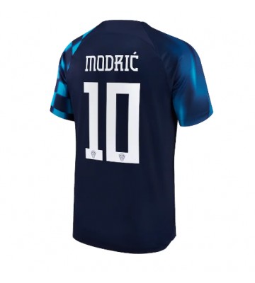 Kroatien Luka Modric #10 Udebanetrøje VM 2022 Kort ærmer